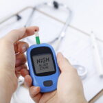 oral health for diabetics, diabetes, blood glucose monitor