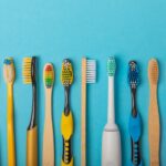 group of toothbrushes, travel with toothbrush